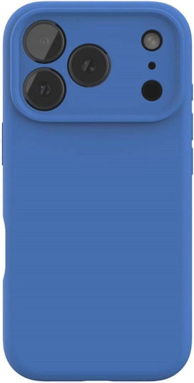 Spacecase Umschlag Rückseite Silikon Blau (iPhone 17 Pro)