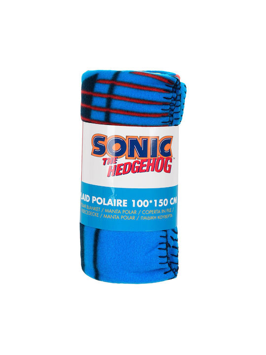 Sonic Blanket Fleece Blue 150x100cm
