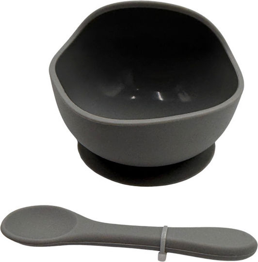 Excellent Houseware Παιδικό Σετ Φαγητοδοχείου από Σιλικόνη 2τμχ