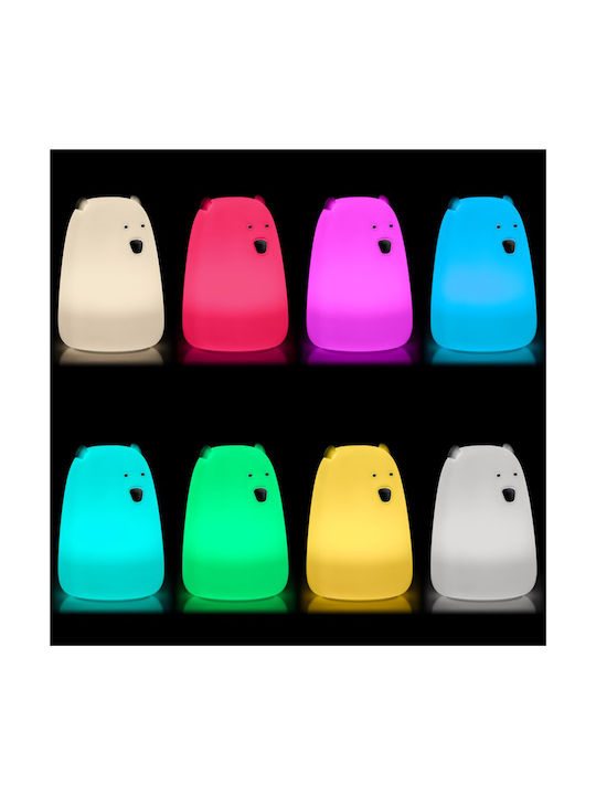 Goobay Led Kids Decorative Lamp with Design Projection White 16x11.1x11.1cm