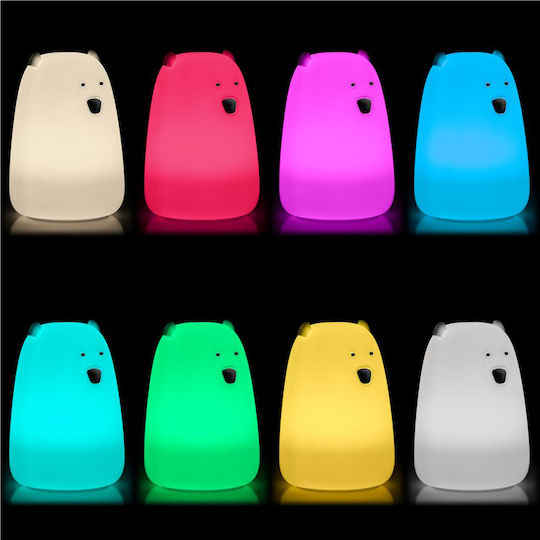 Goobay Led Kids Decorative Lamp with Design Projection White 16x11.1x11.1cm