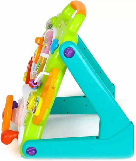 Hola Toys Multicolour Baby Push Walker for 12+ Months with Sounds