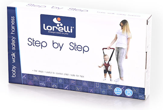 Lorelli Step By Step με Ιμάντα Στήριξης Γκρι