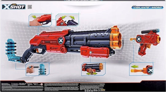 Zuru Excel Double Vigilante 24 Shot Launcher Kids' Pistol 80cm