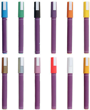 Acrylmarker 4mm Multicolor 12Stück