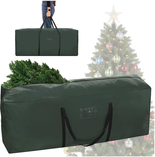 Artificial Christmas Tree Storage Bag 125x50x40 Cm Polyester Green