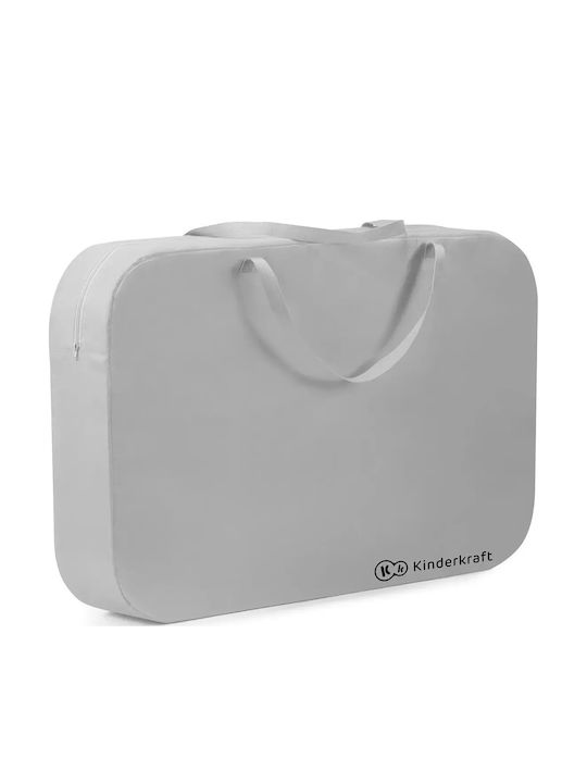 Kinderkraft Sofi Loc de joacă 2 Nivele cu Saltea Gri