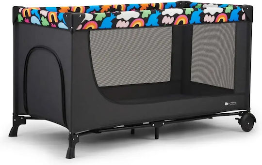 Kinderkraft Joy2 Loc de joacă cu Saltea Negru