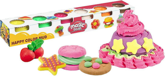 ToyMarkt Plasticine Game for 3+ Years, 6 Can Pack