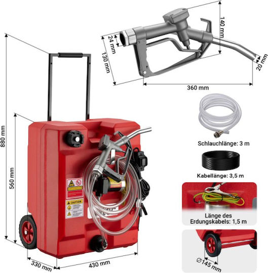 Wiltoc Automatische Transferpumpe 12V