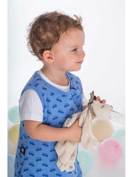 Baby Bliss Autumn Sleeping Bag with Feet Blue