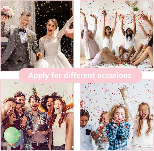 Wedding Confetti Cannon Black