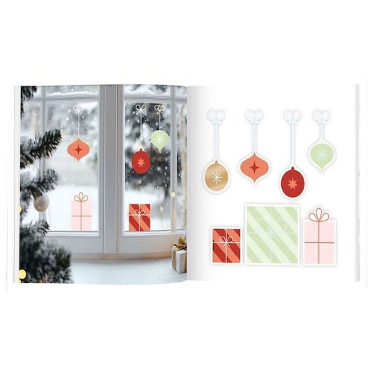 Reusable Christmas Window Stickers Moses