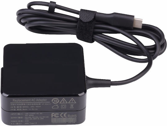 Laptop Power Adapter Charger OEM 45W Type-C ADL-45A1 HP Pavilion X2 10-n101nv HP X2 10-p001nv X2 12-b000nv X2 10-n103nv X2 10-n104nv X2 10-k008nv Toshiba X20w-d-10p Laptop Notebook Charger OEM High Quality Code 60133