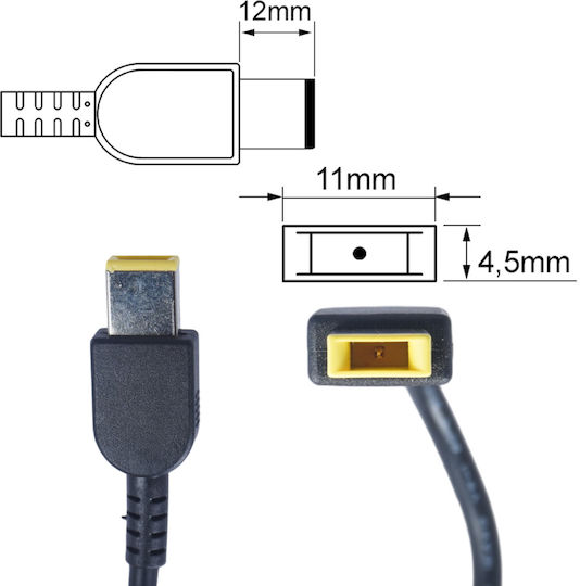 Laptop Power Supply AC Adapter Charger IBM-Lenovo Ideapad L340-15IRH Gaming Model Type 81LK ADL135NCC3A SA10E75848 00HM670 Laptop Notebook Charger Code 60138