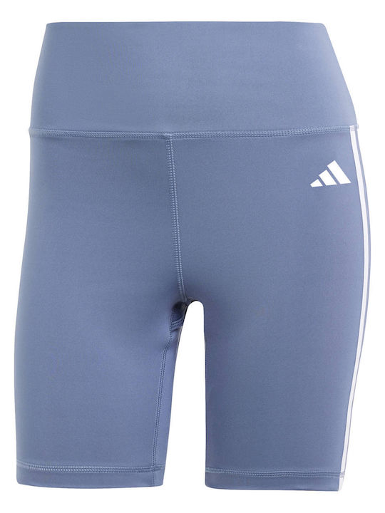Essentials 3-Stripes Women's Bike Training Legging High Waisted Blue