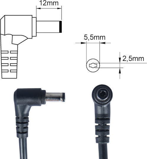 Τροφοδοτικό Laptop Ac Adapter Φορτιστής Amilo El6800 Amilo Si 1848 L1 Amilo El6810 Amilo Xa 1526 Amilo L6810 Series Amilo Xa 1526 L1 Amilo Li 1718 Amilo Xa 2528 Amilo Li 1720 Laptop Notebook Charger Oem Υψηλής Ποιότητας Κωδ.60022