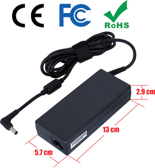 Laptop Power Supply AC Adapter Charger Esprimo Mobile V6525 Amilo Sa 3650 Esprimo Mobile V6535 Esprimo Mobile V6545 Laptop Notebook Charger OEM High Quality Code 60022