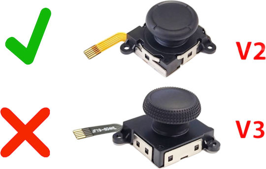 Analog 3D Hall Effect Joystick V2 Nintendo Switch Lite Oled Κωδ.1-game088