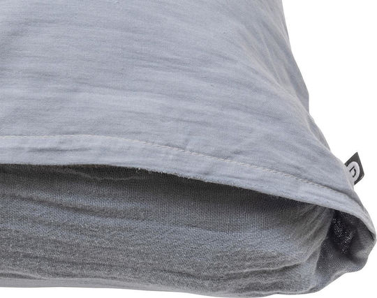 Atmosphera Set Kids Duvet Cover Single with Pillowcase Cotton Gray 140x200cm