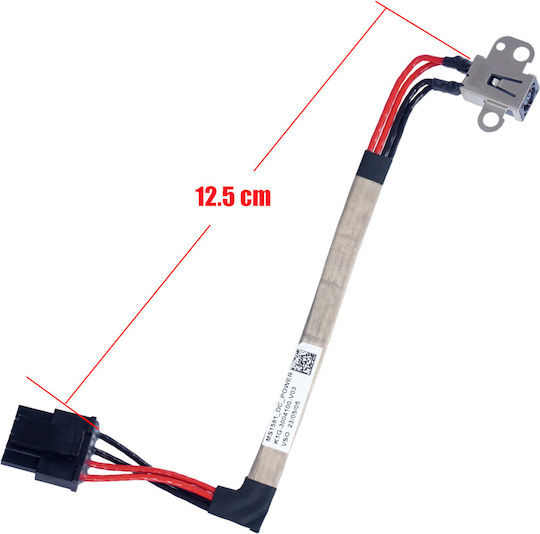 Βύσμα Τροφοδοσίας Dc Power Jack Socket Msi Katana Gl66 11ue/gf66 11ug Ms-1581 12ud M16 A11ue Sword 15 A11ue A11uc A12uc-295us Crosshair 15 A11uek 9s7-158112 K1g-3004100-x03 Καλωδιοταινία 12.5cm 4pins Κωδ.3983