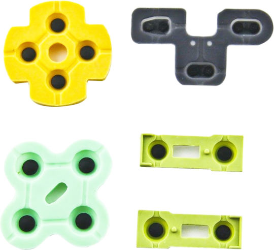 Rubber Silicon Pads Replacement Playstation 2 Dualshock Χειριστήριο Κωδ.1-game097