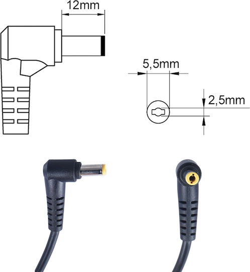 Laptop Power Adapter Charger for Lenovo Ideapad S9 S10 S10e S12 U260 OEM High Quality Code 60162