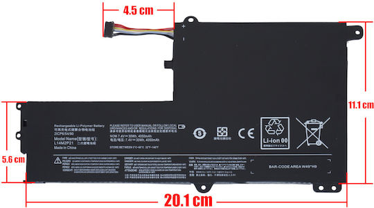 Series Съвместима Батерия за Lenovo IdeaPad Lenovo IdeaPad 330S-14AST, 330S-14IKB, 330S-15ARR, 330S-15AST, 330S-15IKB