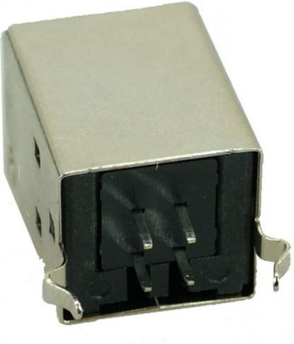 Μετατροπέας USB-B female σε USB-B female Χρυσό 1τμχ