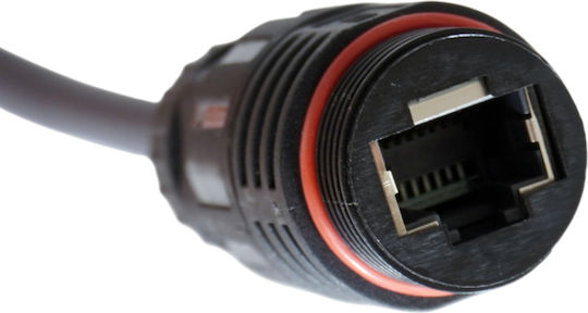 Replacement Flat High Performance Waterproof Cable To RJ45 Ethernet Female Converter Cable Starlink Satellite Router Gen2 V2 Gray Code 1-per0106