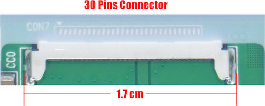 Οθόνη Laptop 14.1'' 1280x800 Wxga Led 30pin Ltn141at11 G01 Κωδ 2451