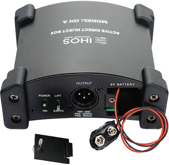 Ihos Idi A Active DI Box with Phantom Power and Battery