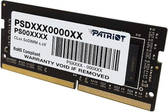 Patriot Signature Line DDR4 με Module 1x8GB και Ταχύτητα 2400 για Laptop