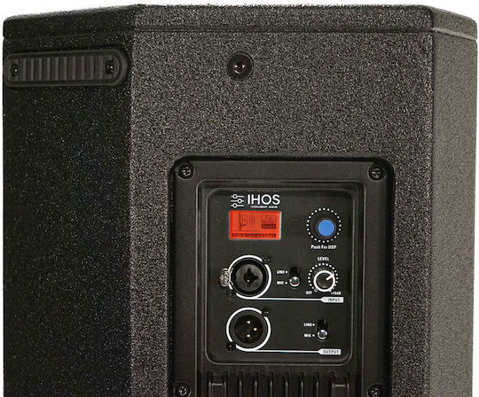 Ihos IOS 10A DSP L005669 Active Speaker PA 700W with Woofer 10" 31x32.5x56cm.