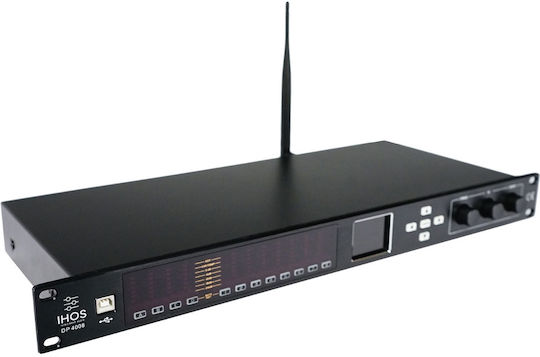 Ihos DP-4008 Crossover Επαγγελματικός επεξεργαστής ήχου 4 in / 8 out