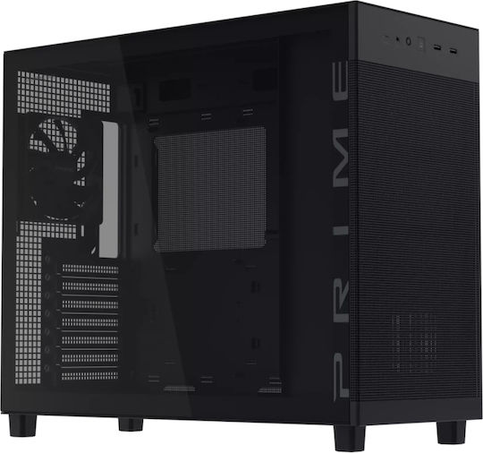 Asus Prime AP303 TG Midi Tower Κουτί Υπολογιστή Μαύρο