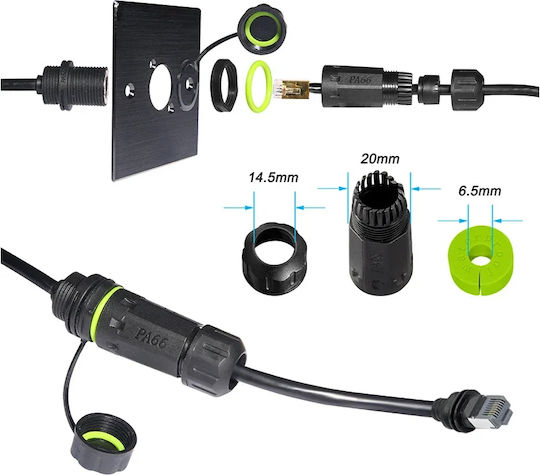 v3 Lichtwellenleiter-Adapter 1Stück (1-PER0111)