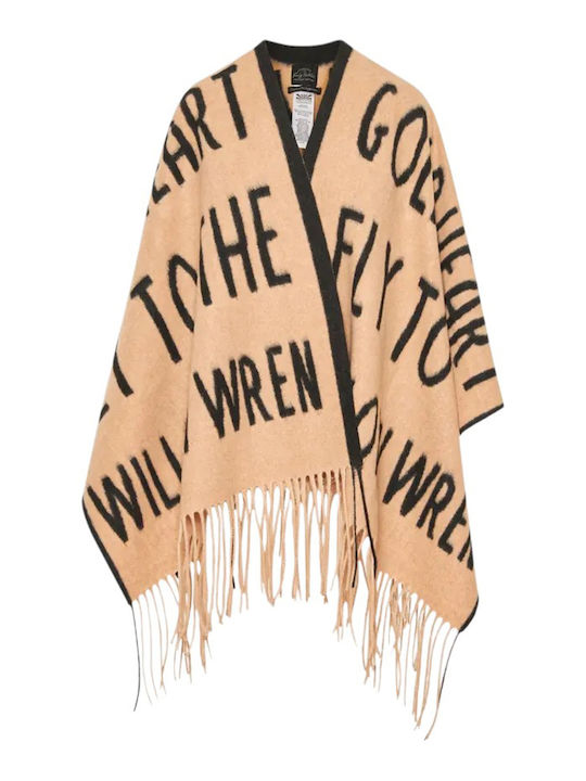 Women's Beige Cape