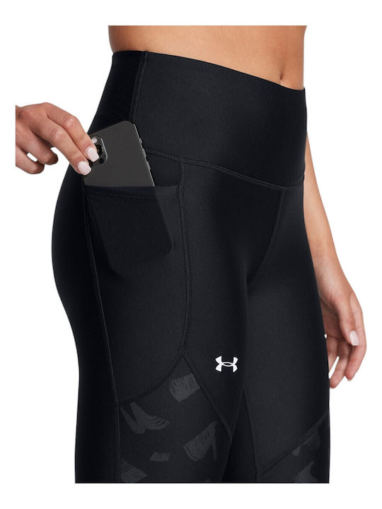 Panel Ankle Training Women's Cropped Leggings High Waist Black