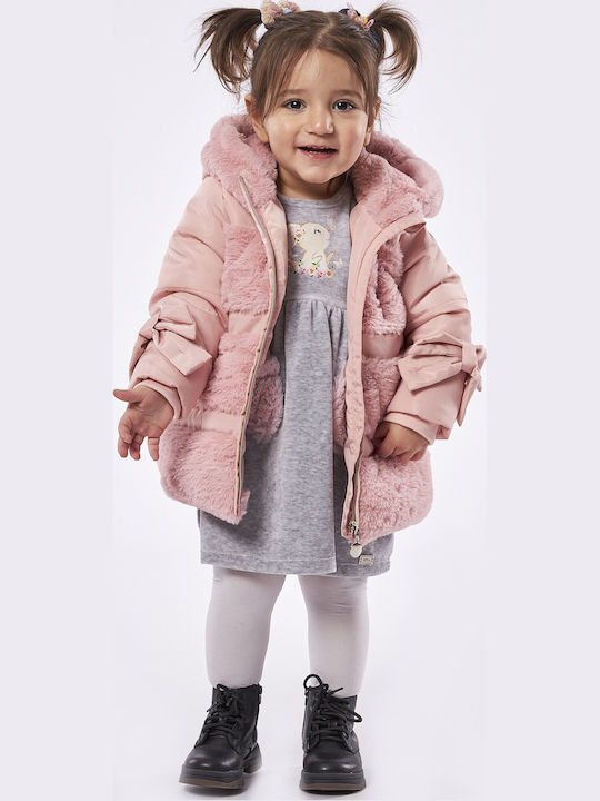 Children's Dress Long Sleeve Gray