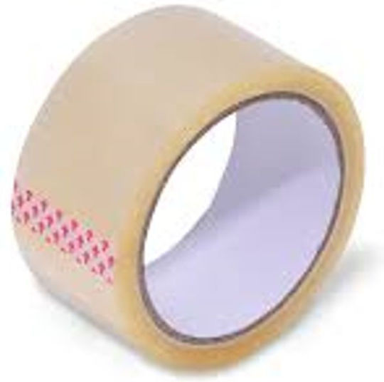 Black Red Silent Packaging Film 50mm x 60m Transparent