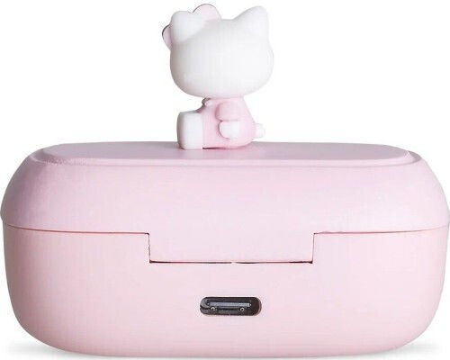 OTL Hello Kitty 3D Character In ear Bluetooth хендсфри Слушалки с Кутийка за Зареждане Розов