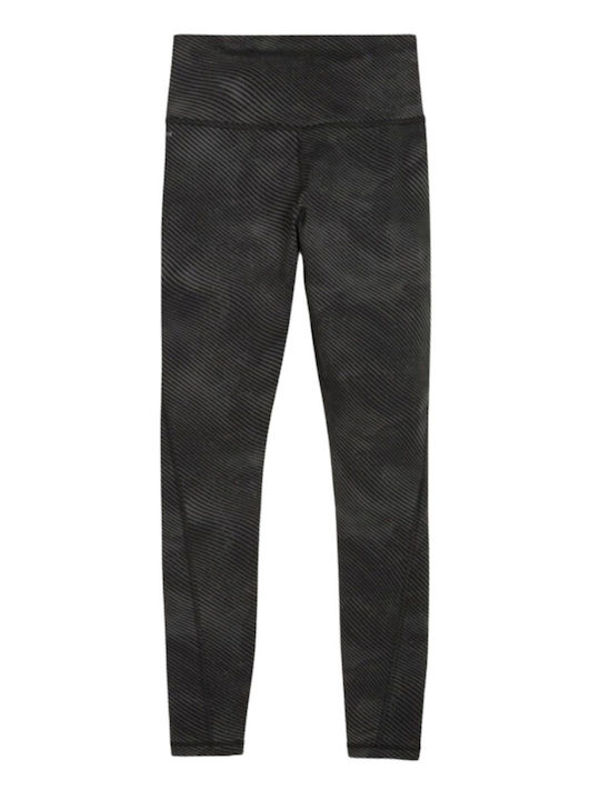 High-waist Tights Γυναικείο Μακρύ Κολάν Μαύρο