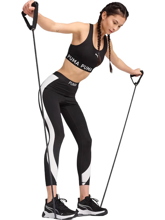 W Strong Tight Training Γυναικείο Cropped Κολάν Μαύρο