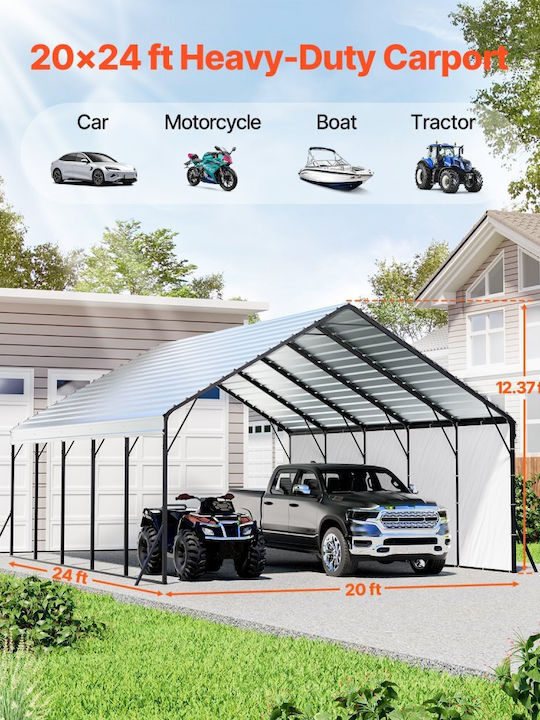 Vevor Gazebo De Grădină 5.8x7.45m