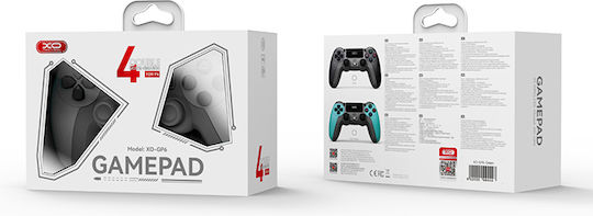 XO 249-0254 Ασύρματο Gamepad για Android / PC / PS3 / PS4 Γκρι