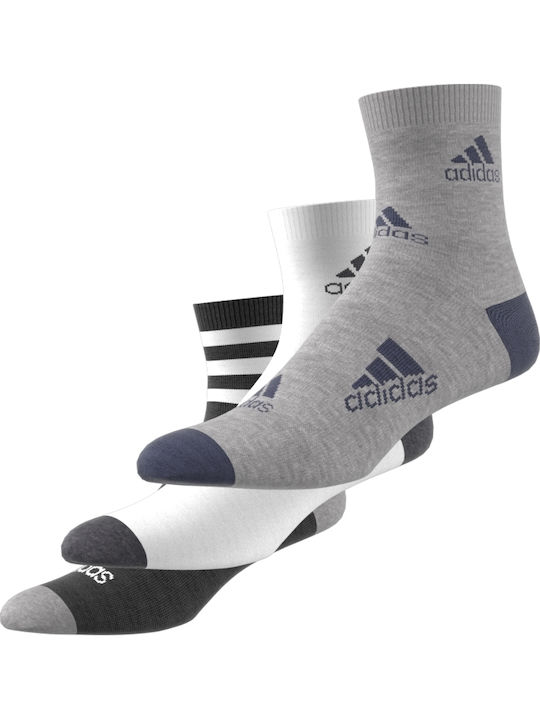 adidas Kids' Socks Knee-High Performance Black 3 Pairs