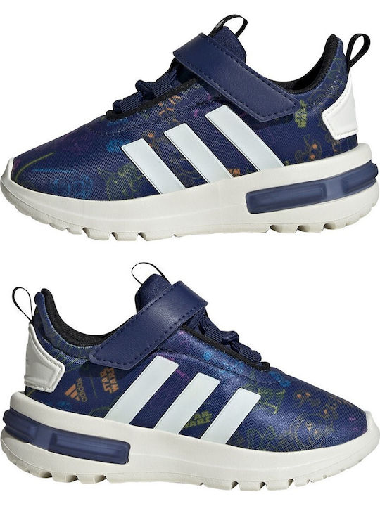 Racer Tr21 Αθλητικά Παιδικά Παπούτσια Running με Σκρατς Dark Blue / Off White / Core Black