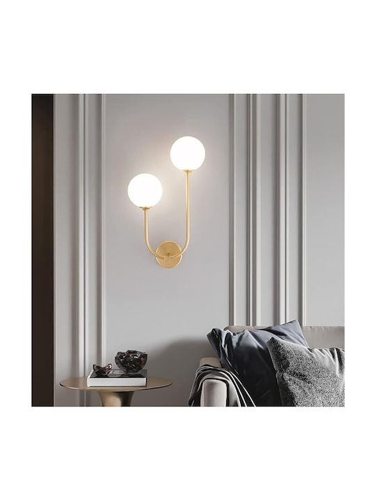 Lightplanet Lumină de Perete cu Soclu E14 Alb