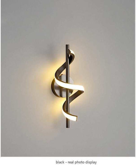 Lightplanet Leuchte Wand mit Integrierter LED Schwarz